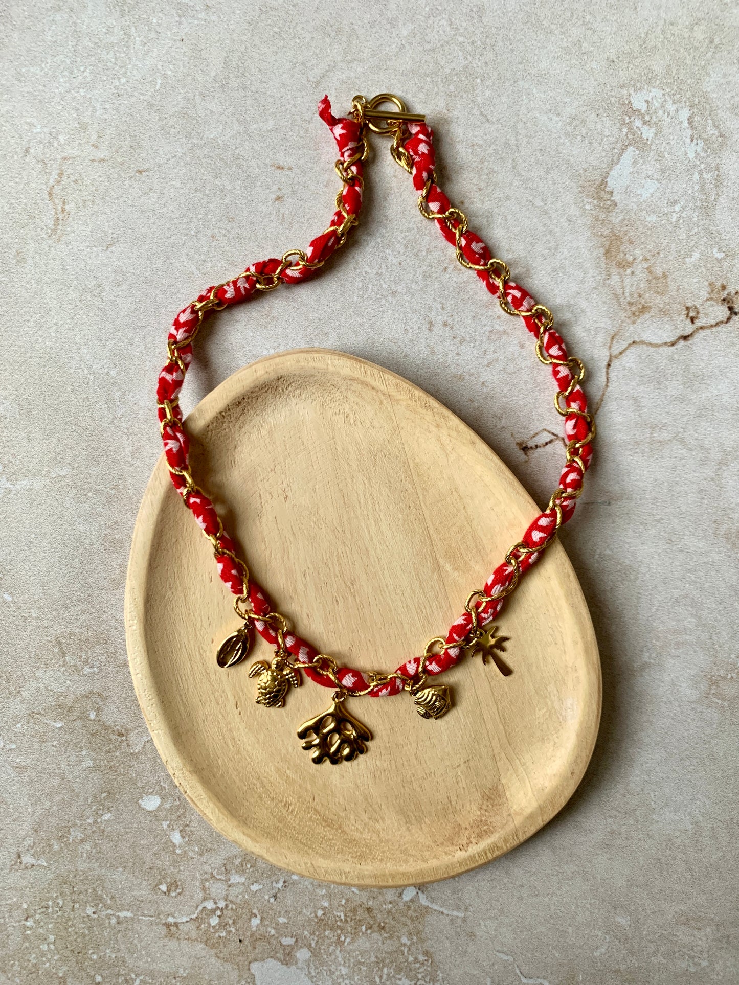 Collier upcyclé
