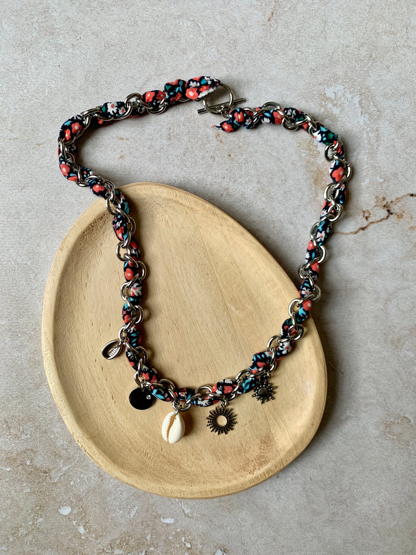 Collier upcyclé