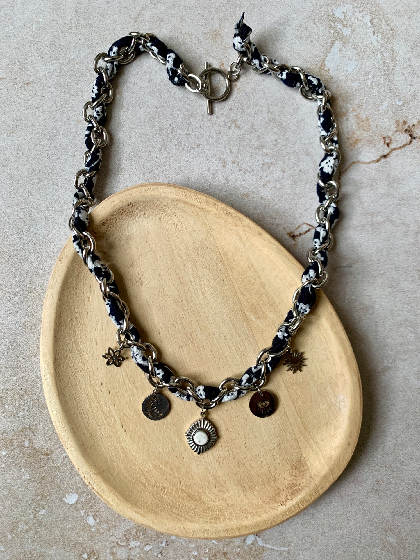 Collier upcyclé