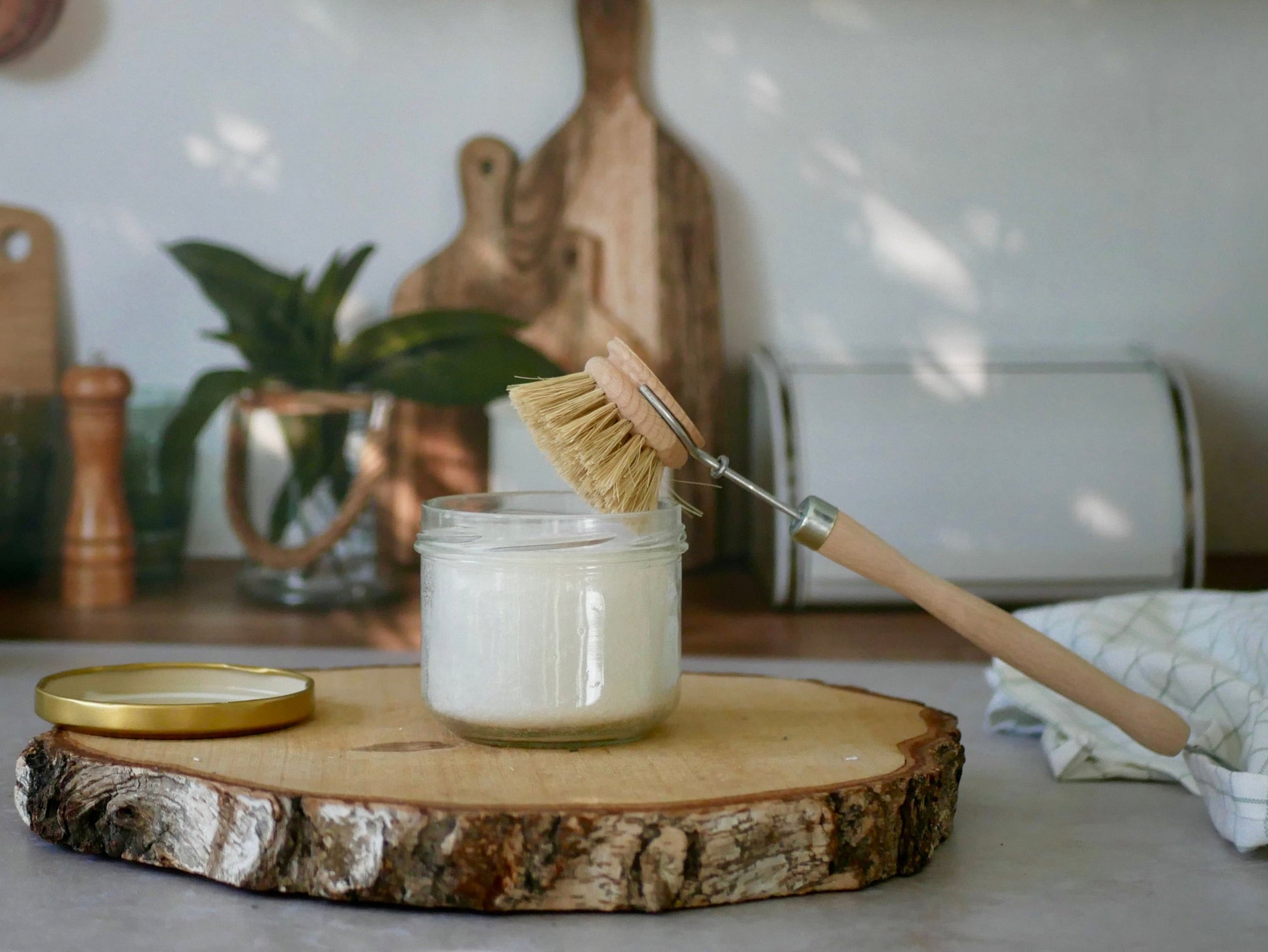 Brosse vaisselle en bois