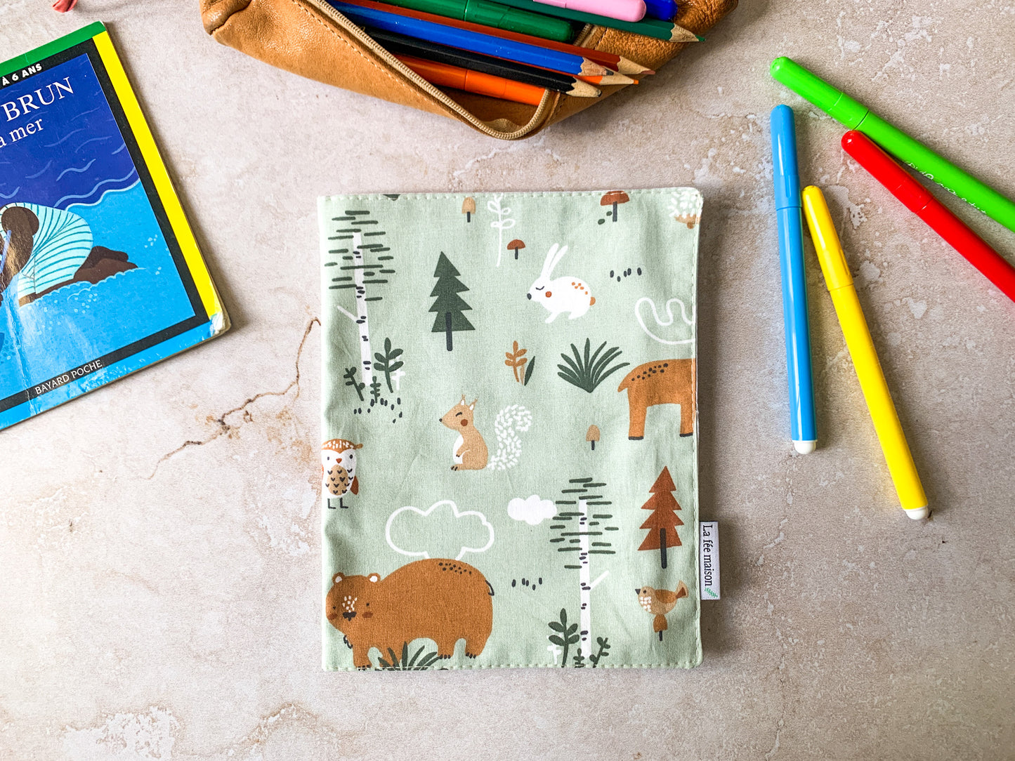 Washable coloring book