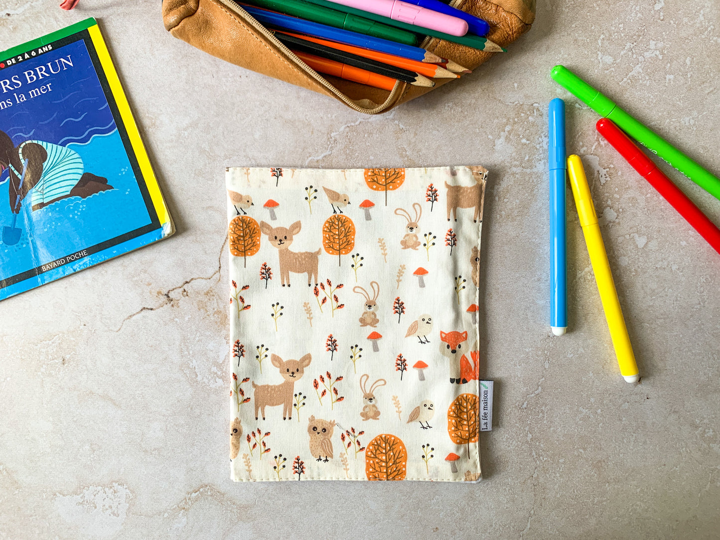 Washable coloring book