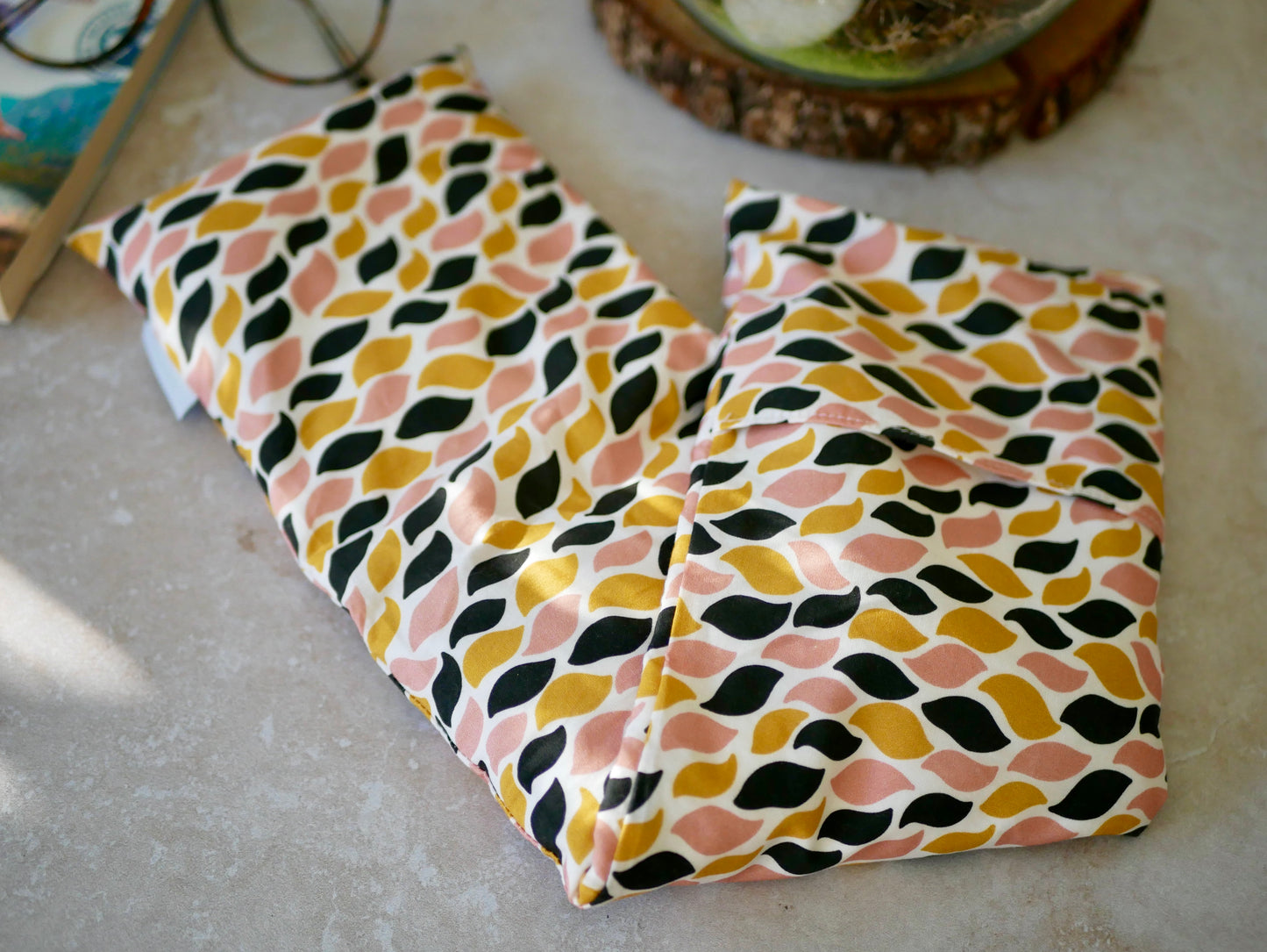 Long flaxseed hot water bottle