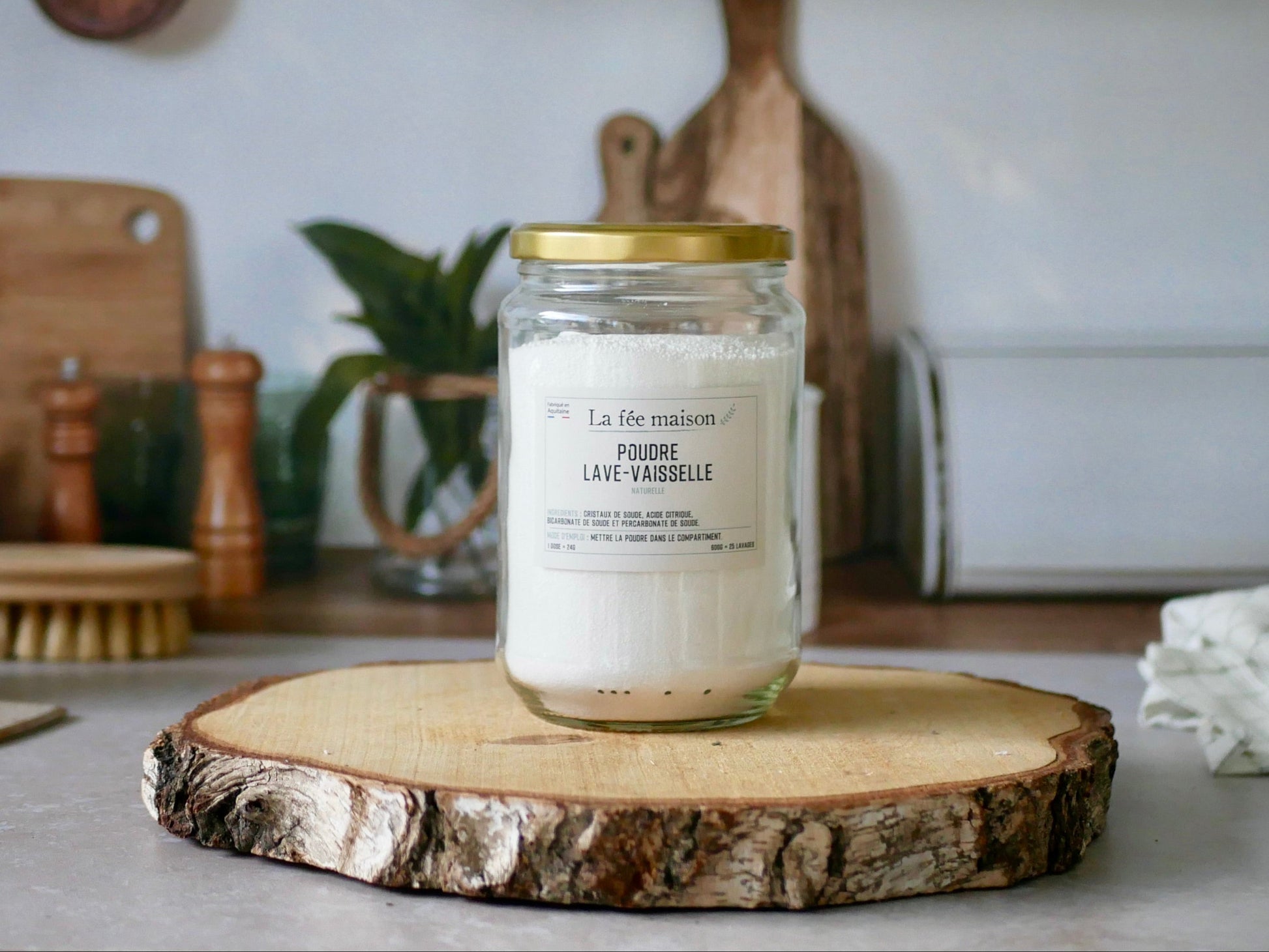 Poudre lave vaisselle naturelle