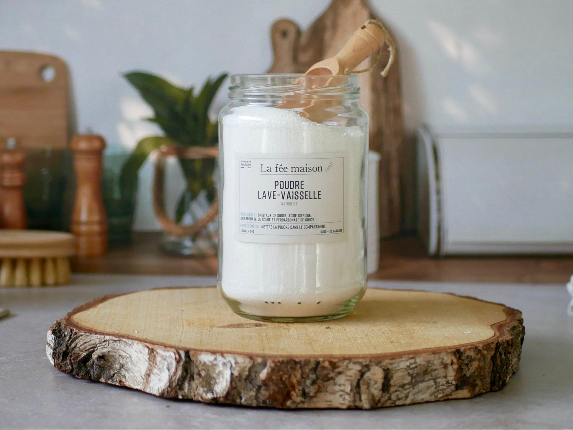 Poudre lave vaisselle naturelle